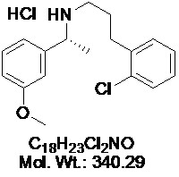 Tecalcet hydrochloride (R-568)