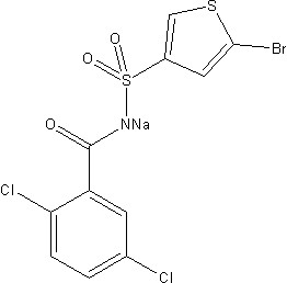 Tasisulam Sodium (LY573636)