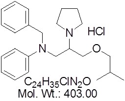 Bepridil hydrochloride 