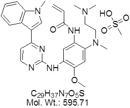 AZD-9291 (Mereletinib) Mesylate