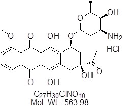 Daunorubicin hydrochloride