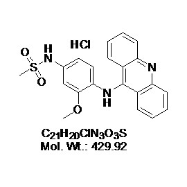 Amsacrine hydrochloride