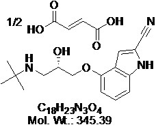 S(-)-Cyanopindolol hemifumarate 