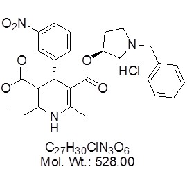 Barnidipine (Mepirodipine) Hydrochloride