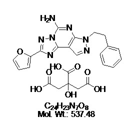 SCH-58261 Citrate