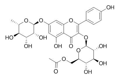 Kaempferol 3-O-(6''-O-acetyl)glucoside-7-O-rhamnoside