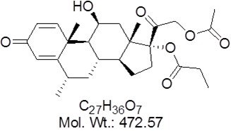  Methylprednisolone Aceponate