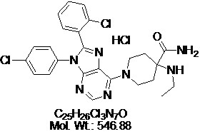 Otenabant hydrochloride