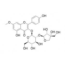 Rhamnocitrin 3-apiosyl-(1?2)-glucoside