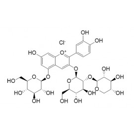 Cyanidin-3-O-sambubioside-5-O-glucoside chloride