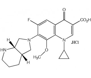 Moxifloxacin hydrochloride