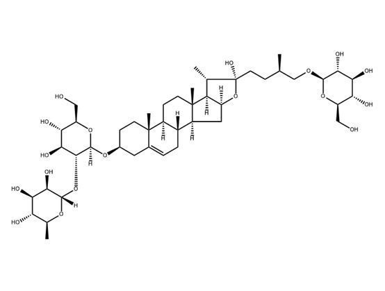 (3β,5α,25R)-3-[[2-O-(6-Deoxy-α-L-mannopyranosyl)-β-D-glucopyranosyl]oxy]spirostan-6-one