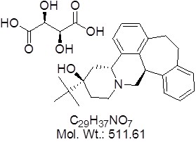 (-)-Butaclamol D-Tartrate