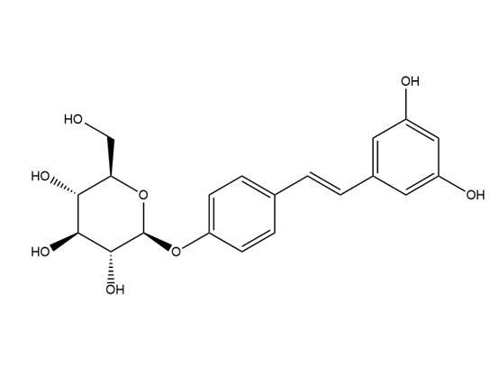 Resveratrol 4′-O-glucopyranoside