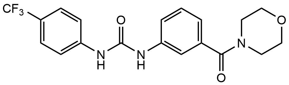 1-(3-(morpholine-4-carbonyl)phenyl)-3-(4-(trifluoromethyl)phenyl)urea