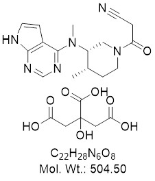 (3S,4S)-Tofacitinib Citrate