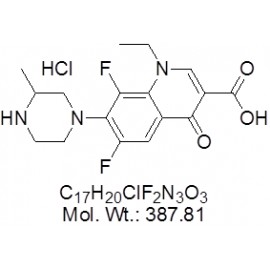 Lomefloxacin Hydrochloride