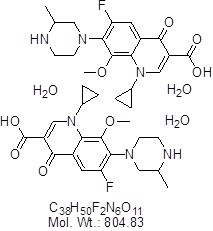 Gatifloxacin Sesquihydrate