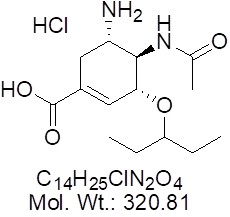 Oseltamivir carboxylate Hydrochloride
