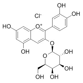 Cyanidin-3-O-galactoside chloride