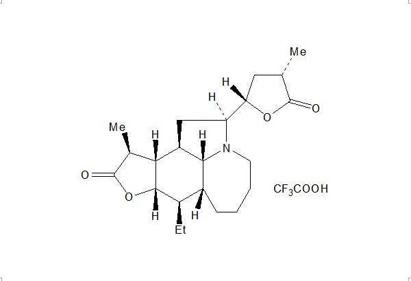 Tuberostemonine Trifluoroacetate
