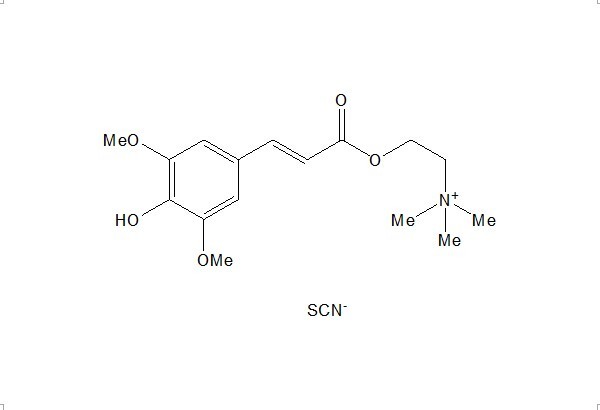 Sinapine cyanide sulfonate