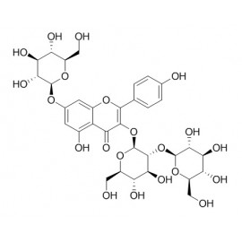 Kaempferol 3-sophoroside-7-glucoside