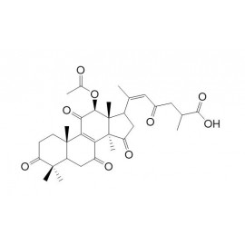 12beta-Acetoxy-3,7,11,15,23-pentaoxo-lanost-8,20-dien-26-oic acid