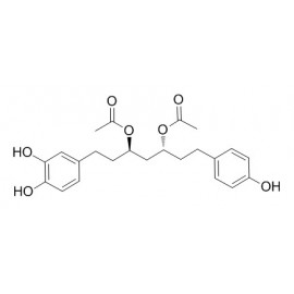 1-(3,4-Dihydroxyphenyl)-7-(4-hydroxyphenyl)heptane-3,5-diyl diacetate