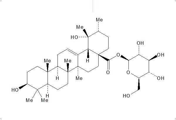 Pomolic acid d β-D-glucopyranosyl ester