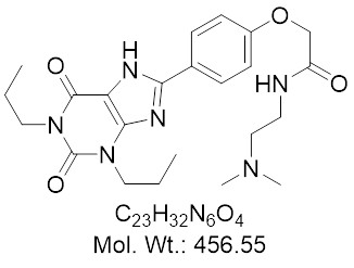 1,3-DiPr-8-(pNO2Ph)xanthine