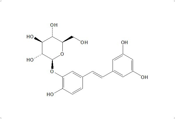 Piceatannol 3'-O-glucoside