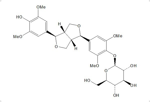 (-)-Syringaresinol 4-O-?-D-glucopyranoside