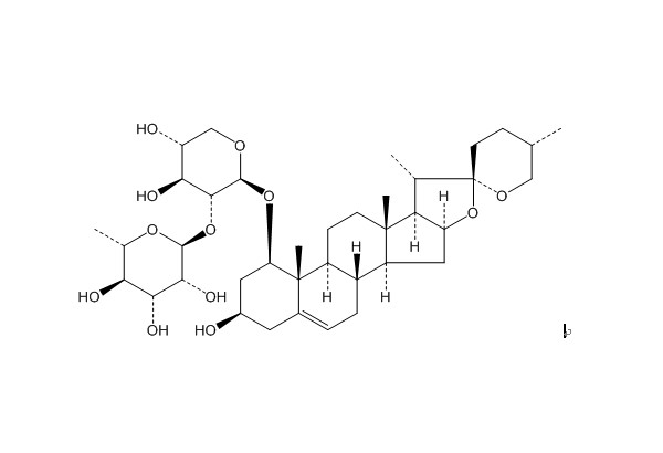 25(S)-Ruscogenin 1-O-?-L-rhamnopyranosyl-(1?2)-?-D-xylopyranoside
