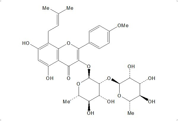 2''-O-Rhamnosylicariside II