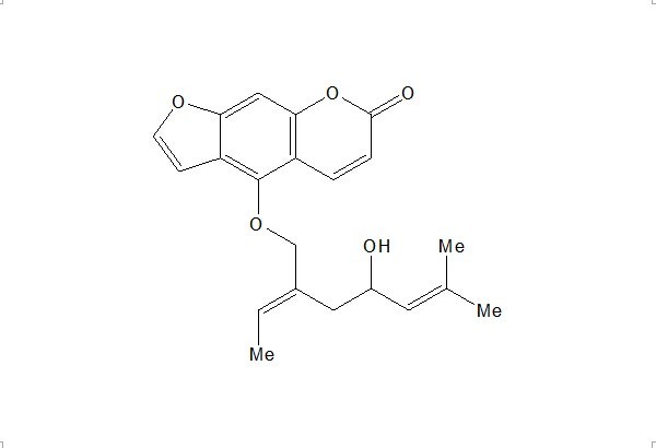 4-((2-ethylidene-4-hydroxy-6-methylhept-5-en-1-yl)oxy)-bergaptol