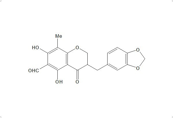 Aldehydoisoophiopogonanone A, 6-
