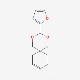 2,4-Dioxaspiro(5.5)undec-8-ene, 3-(2-furanyl)-