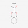 2,4-Dioxaspiro(5.5)undec-8-ene, 3-(2-furanyl)-