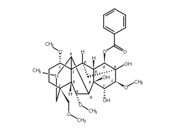 Benzoylhypaconine