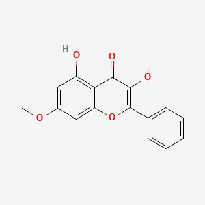 5-hydroxy-3,7-dimethoxy-2-phenylchromen-