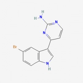 2-Pyrimidinamine, 4-(5-bromo-1H-indol-3-yl)-