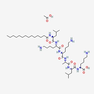 Myristoyl Hexapeptide-16 Acetate