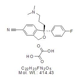 Escitalopram oxalate