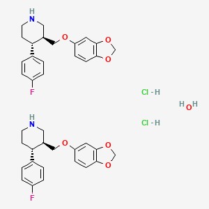 Paroxetine hydrochloride hemihydrate