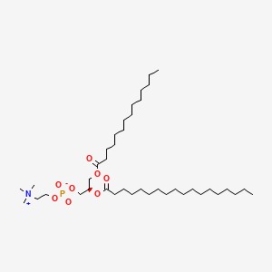 1-Myristoyl-2-stearoyl-sn-glycero-3-phosphocholine