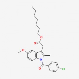 Indomethacin heptyl ester