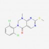 3-(2,6-dichlorophenyl)-1-methyl-7-(methylsulfanyl)-1H,2H,3H,4H-pyrimido[4,5-d][1,3]diazin-4-one