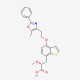 Benzo[b]thiophene-7-propanoic acid, ?-methoxy-4-[2-(5-methyl-2-phenyl-4-oxazolyl)ethoxy]-, (?R)-