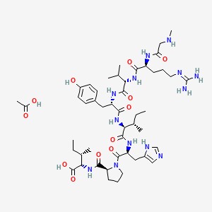 [Sar1, Ile8]-Angiotensin II acetate